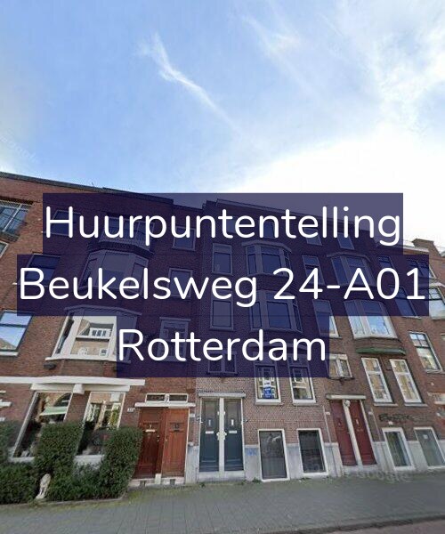 Foto gevel Huurpuntentelling voor Beukelsweg 24-A01, Rotterdam