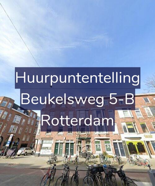 Foto gevel Huurpuntentelling voor Beukelsweg 5-B, Rotterdam
