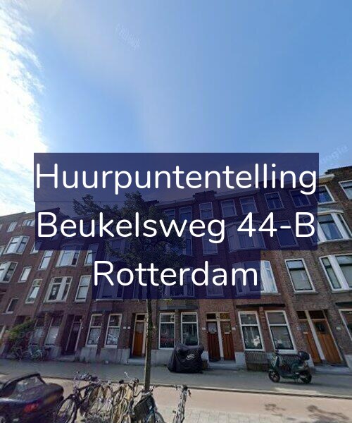 Foto gevel Huurpuntentelling voor Beukelsweg 44-B, Rotterdam