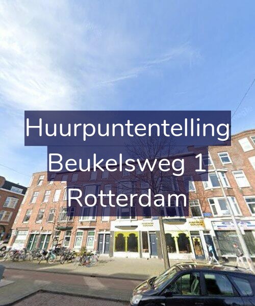Foto gevel Huurpuntentelling voor Beukelsweg 1, Rotterdam