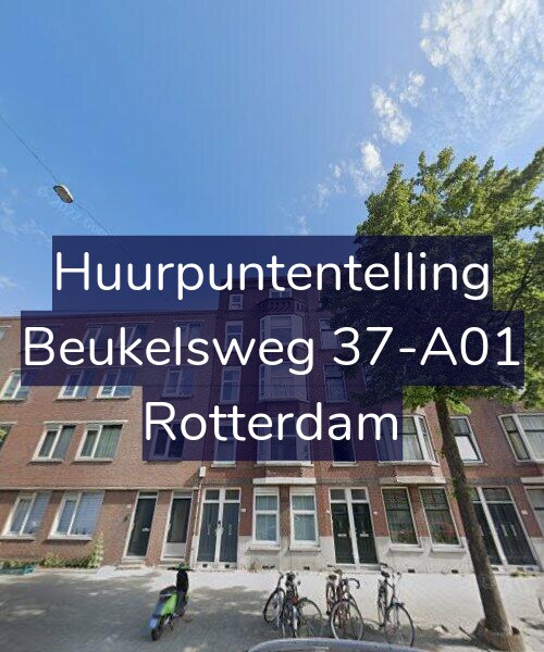 Foto gevel Huurpuntentelling voor Beukelsweg 37-A01, Rotterdam