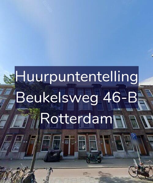 Foto gevel Huurpuntentelling voor Beukelsweg 46-B, Rotterdam