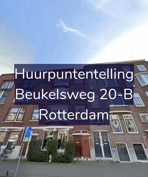 Foto gevel Huurpuntentelling voor Beukelsweg 20-B, Rotterdam