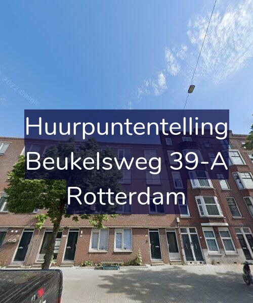 Foto gevel Huurpuntentelling voor Beukelsweg 39-A, Rotterdam