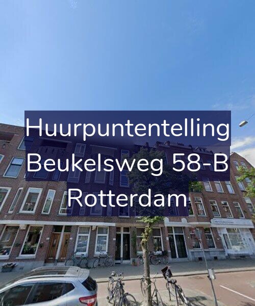 Foto gevel Huurpuntentelling voor Beukelsweg 58-B, Rotterdam