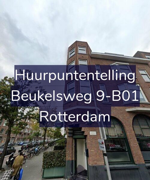 Foto gevel Huurpuntentelling voor Beukelsweg 9-B01, Rotterdam