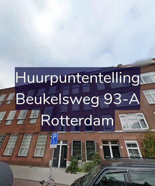 Foto gevel Huurpuntentelling voor Beukelsweg 93-A, Rotterdam