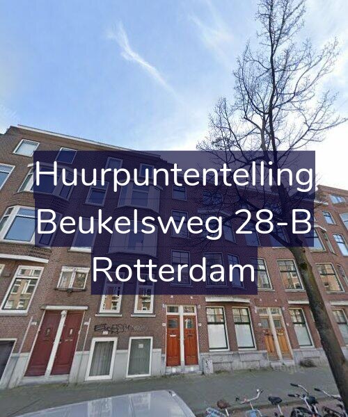 Foto gevel Huurpuntentelling voor Beukelsweg 28-B, Rotterdam
