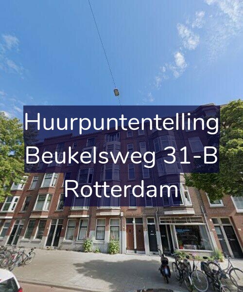 Foto gevel Huurpuntentelling voor Beukelsweg 31-B, Rotterdam