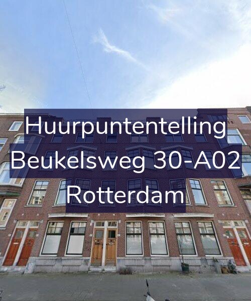 Foto gevel Huurpuntentelling voor Beukelsweg 30-A02, Rotterdam