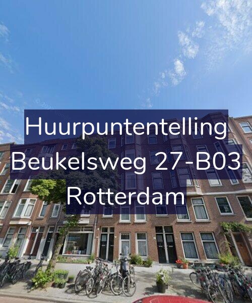 Foto gevel Huurpuntentelling voor Beukelsweg 27-B03, Rotterdam