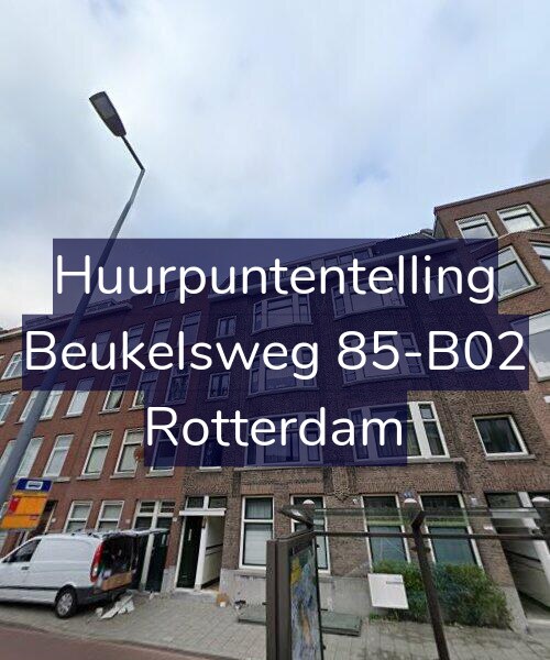 Foto gevel Huurpuntentelling voor Beukelsweg 85-B02, Rotterdam