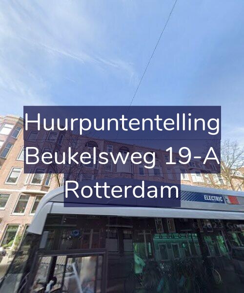 Foto gevel Huurpuntentelling voor Beukelsweg 19-A, Rotterdam