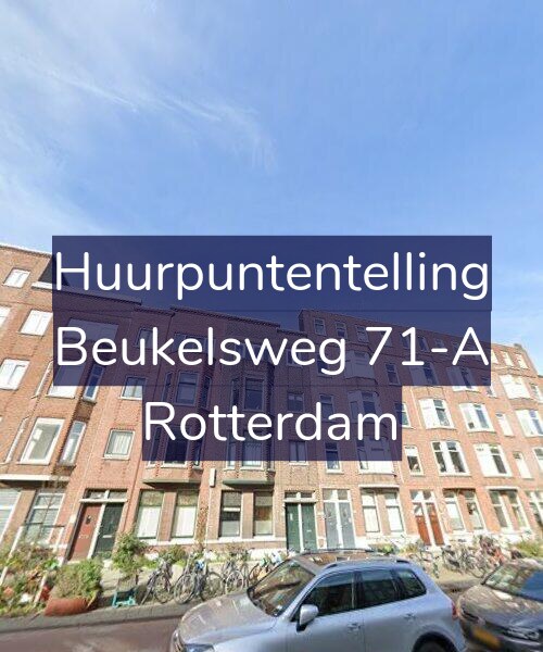 Foto gevel Huurpuntentelling voor Beukelsweg 71-A, Rotterdam