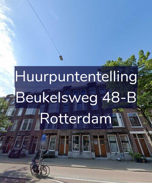 Foto gevel Huurpuntentelling voor Beukelsweg 48-B, Rotterdam