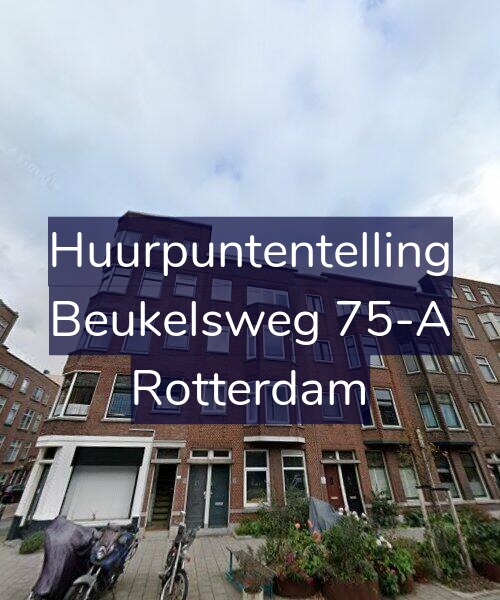 Foto gevel Huurpuntentelling voor Beukelsweg 75-A, Rotterdam