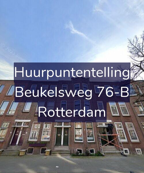 Foto gevel Huurpuntentelling voor Beukelsweg 76-B, Rotterdam
