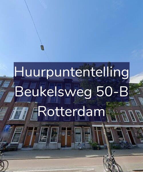 Foto gevel Huurpuntentelling voor Beukelsweg 50-B, Rotterdam