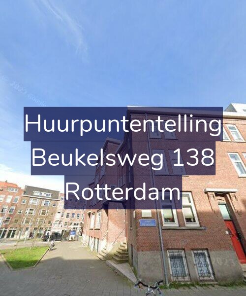 Foto gevel Huurpuntentelling voor Beukelsweg 138, Rotterdam