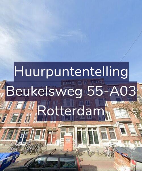 Foto gevel Huurpuntentelling voor Beukelsweg 55-A03, Rotterdam