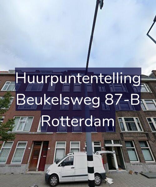 Foto gevel Huurpuntentelling voor Beukelsweg 87-B, Rotterdam