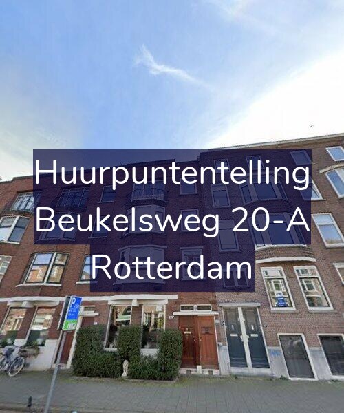 Foto gevel Huurpuntentelling voor Beukelsweg 20-A, Rotterdam