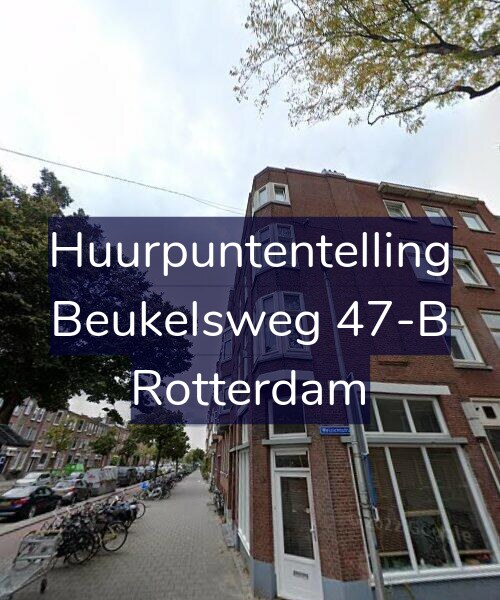 Foto gevel Huurpuntentelling voor Beukelsweg 47-B, Rotterdam