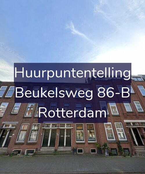 Foto gevel Huurpuntentelling voor Beukelsweg 86-B, Rotterdam