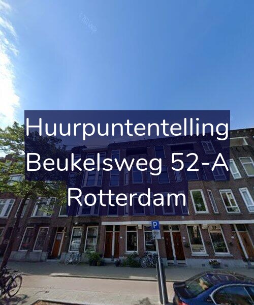 Foto gevel Huurpuntentelling voor Beukelsweg 52-A, Rotterdam