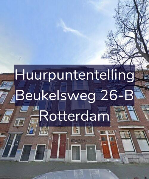 Foto gevel Huurpuntentelling voor Beukelsweg 26-B, Rotterdam