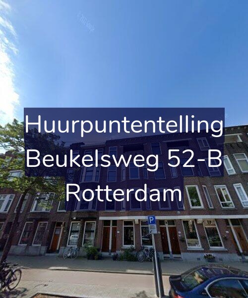 Foto gevel Huurpuntentelling voor Beukelsweg 52-B, Rotterdam