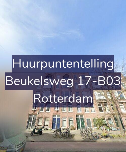 Foto gevel Huurpuntentelling voor Beukelsweg 17-B03, Rotterdam