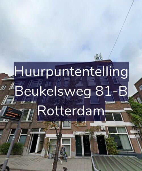 Foto gevel Huurpuntentelling voor Beukelsweg 81-B, Rotterdam