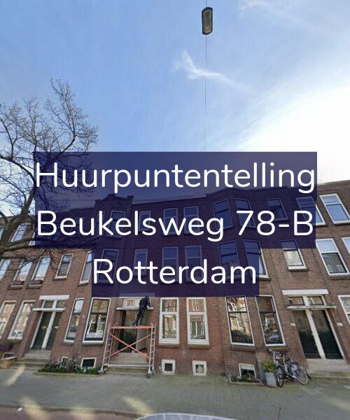Foto gevel Huurpuntentelling voor Beukelsweg 78-B, Rotterdam