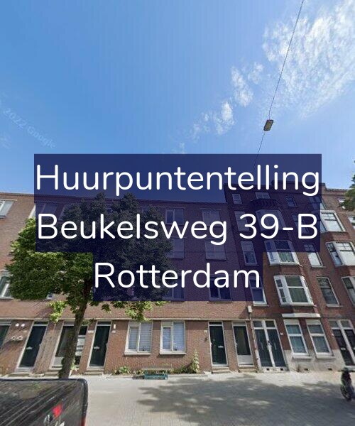 Foto gevel Huurpuntentelling voor Beukelsweg 39-B, Rotterdam