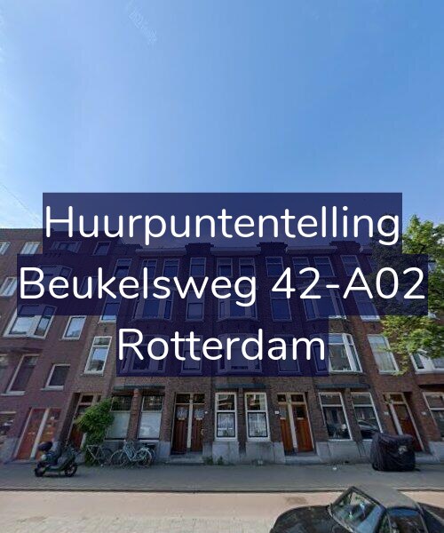 Foto gevel Huurpuntentelling voor Beukelsweg 42-A02, Rotterdam