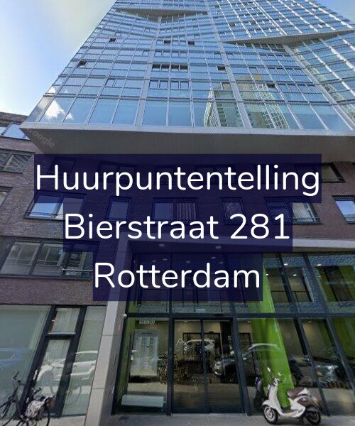 Foto gevel Huurpuntentelling voor Bierstraat 281, Rotterdam