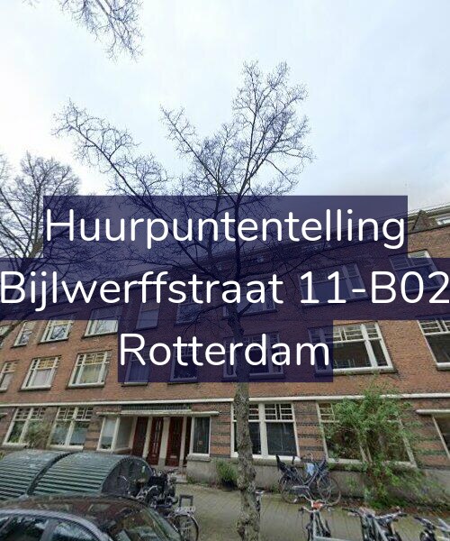 Foto gevel Huurpuntentelling voor Bijlwerffstraat 11-B02, Rotterdam