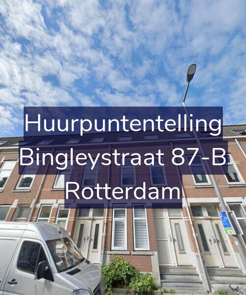Foto gevel Huurpuntentelling voor Bingleystraat 87-B, Rotterdam