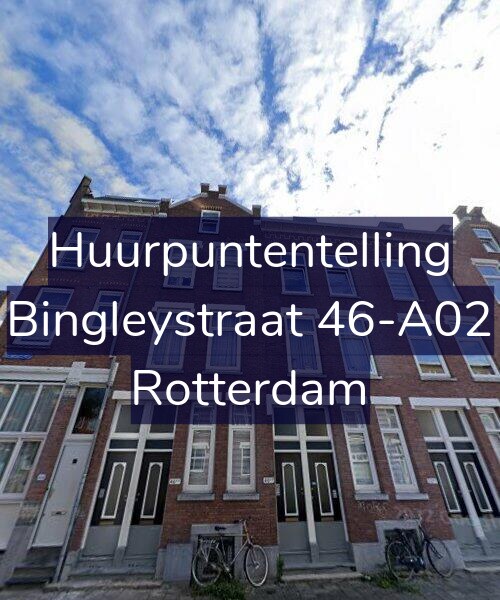 Foto gevel Huurpuntentelling voor Bingleystraat 46-A02, Rotterdam