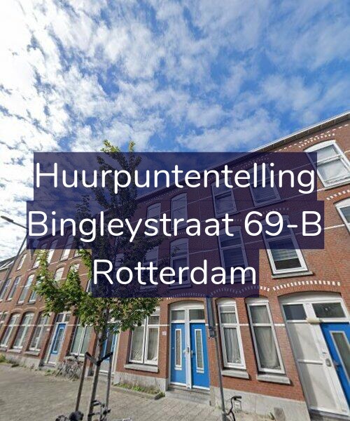 Foto gevel Huurpuntentelling voor Bingleystraat 69-B, Rotterdam