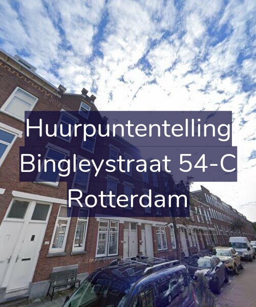 Foto gevel Huurpuntentelling voor Bingleystraat 54-C, Rotterdam