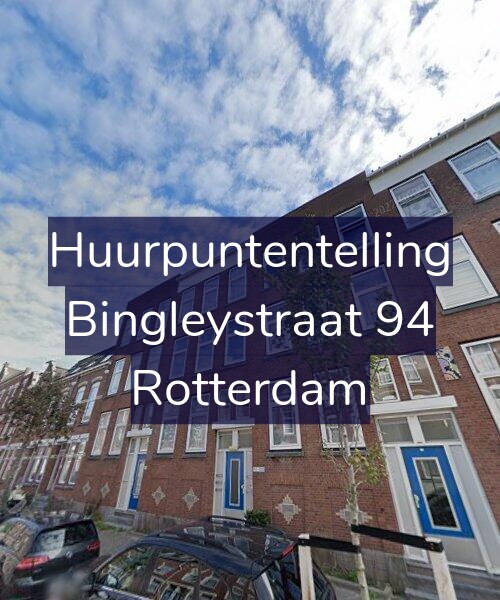 Foto gevel Huurpuntentelling voor Bingleystraat 94, Rotterdam