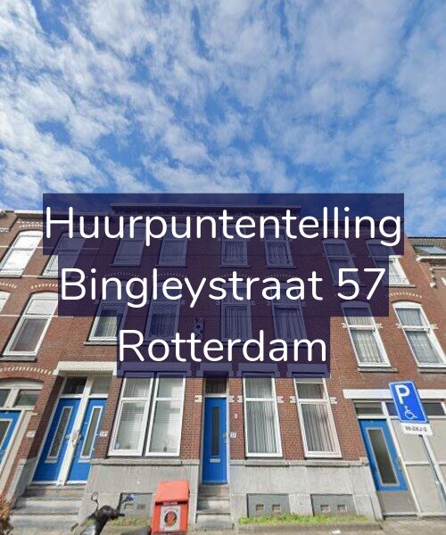 Foto gevel Huurpuntentelling voor Bingleystraat 57, Rotterdam