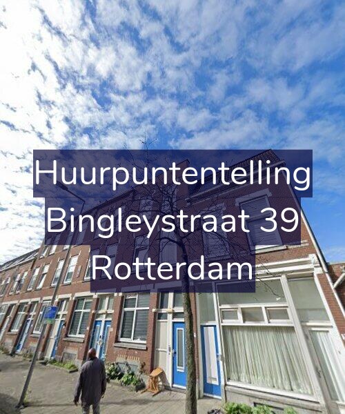 Foto gevel Huurpuntentelling voor Bingleystraat 39, Rotterdam