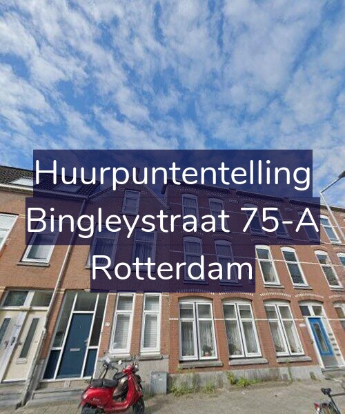 Foto gevel Huurpuntentelling voor Bingleystraat 75-A, Rotterdam