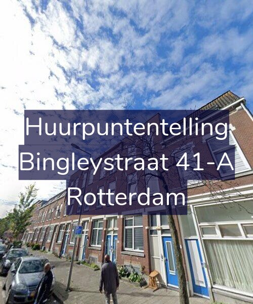 Foto gevel Huurpuntentelling voor Bingleystraat 41-A, Rotterdam