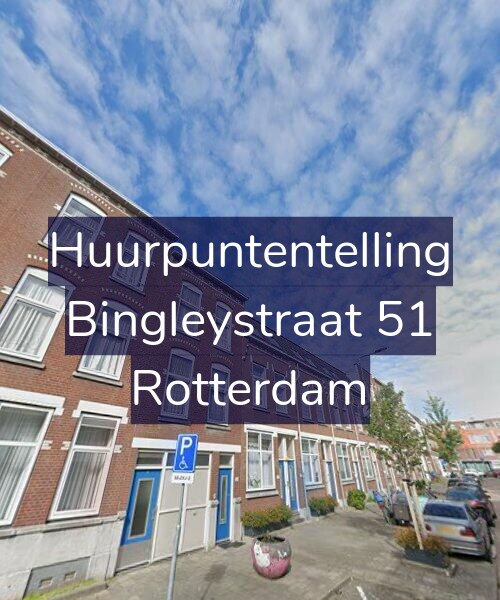 Foto gevel Huurpuntentelling voor Bingleystraat 51, Rotterdam