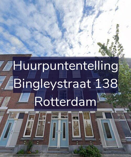 Foto gevel Huurpuntentelling voor Bingleystraat 138, Rotterdam