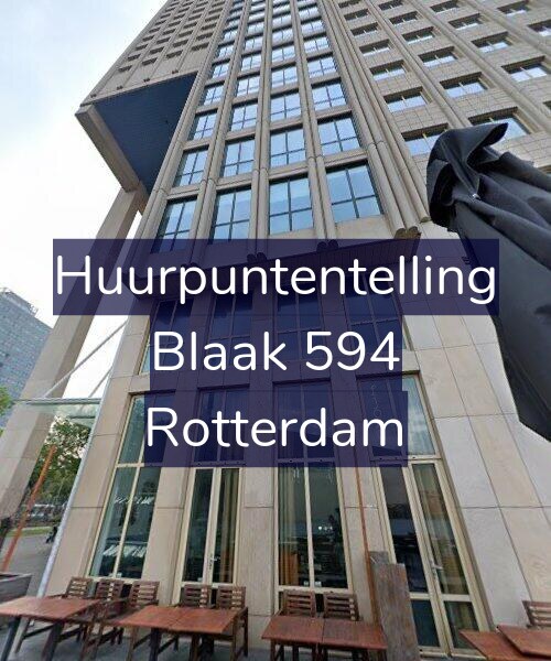 Foto gevel Huurpuntentelling voor Blaak 594, Rotterdam